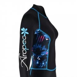 Дамски костюм гащеризон с ултравиолетова защита Aropec Skin Diver Geom 5110W - 3