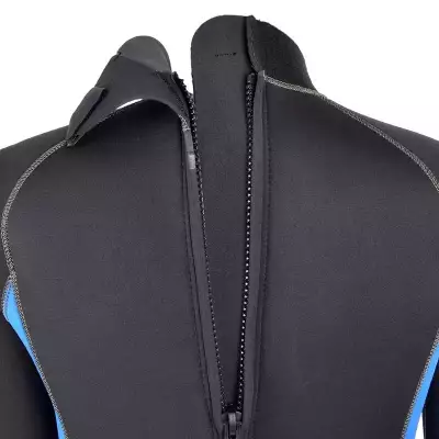 Wetsuit Aropec 5mm Fullsuit Blue - 4