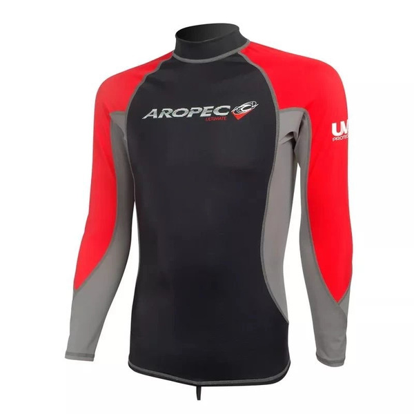 Long sleeve rashguard Aropec Red - 1