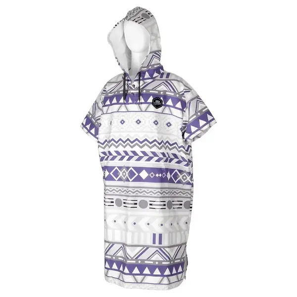 Changing poncho Aropec Purple White - 1