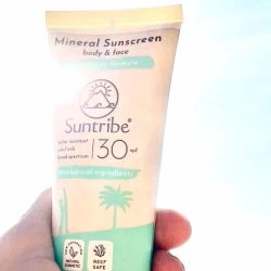 Suntribe All Natural Mineral Body & Face Sunscreen SPF 30, 100 ml - 2