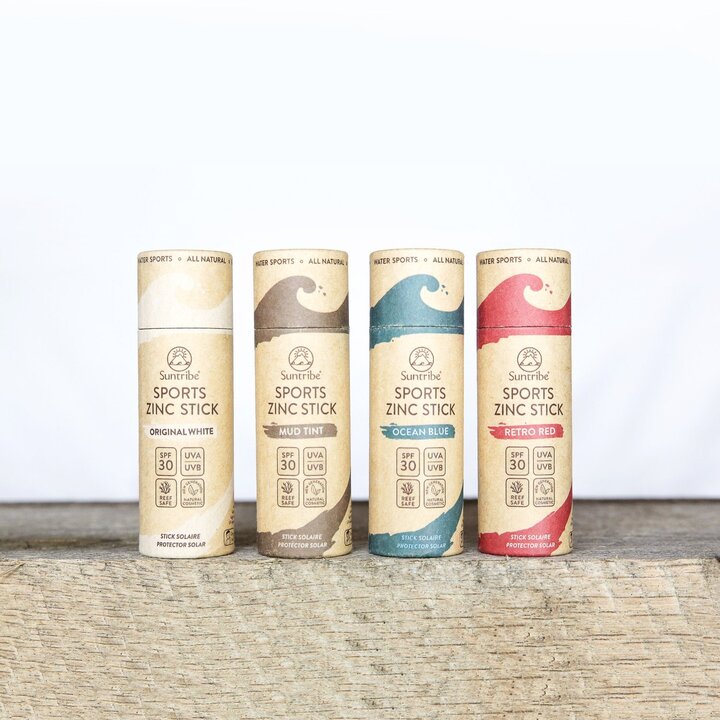 Цветен слънцезащитен стик Suntribe Sports Zinc Stick SPF 30 - 1