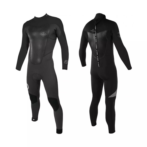 Wetsuit men's Soöruz Fighter 4/3 Black