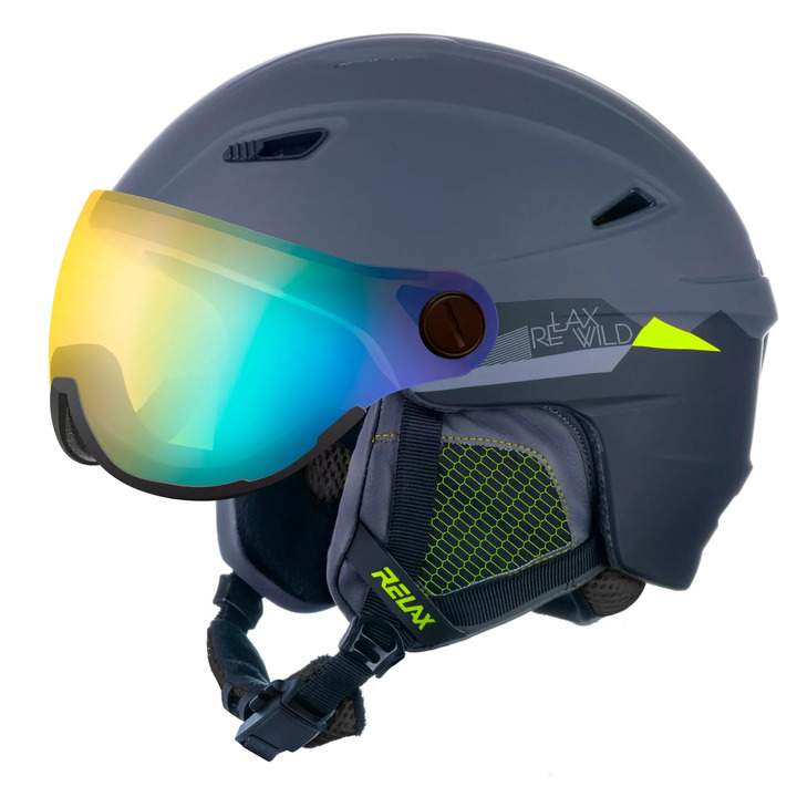 Каска с визьор за ски и сноуборд Relax Stealth RH24Q - 2