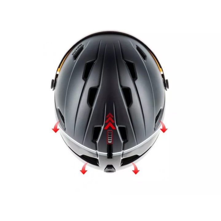 Каска с визьор за ски и сноуборд Relax Stealth RH24A1 - 3