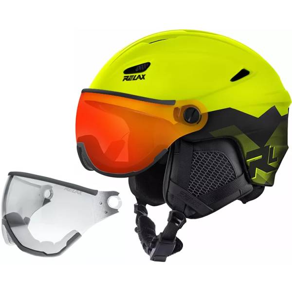 Каска с визьор за ски и сноуборд Relax Stealth RH24R