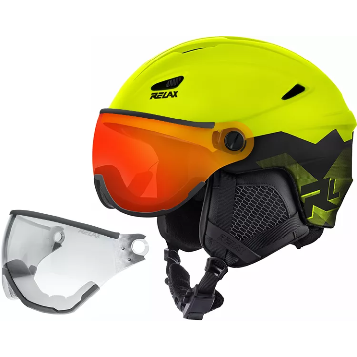 Каска с визьор за ски и сноуборд Relax Stealth RH24R