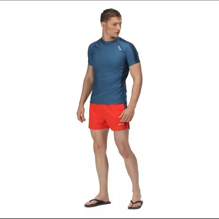 Regatta Rashguard Blue, short sleeve - 3