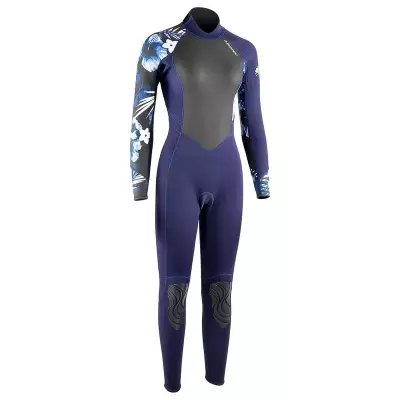 Дълъг неопренов костюм дамски Aropec 2.5mm Navy