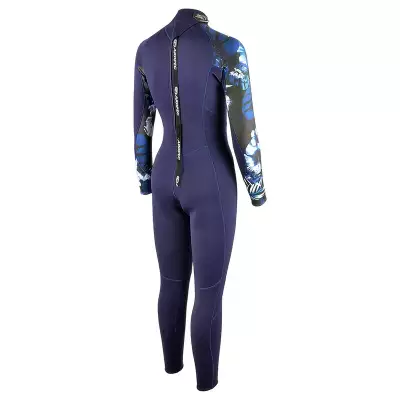 Дълъг неопренов костюм дамски Aropec 2.5mm Navy