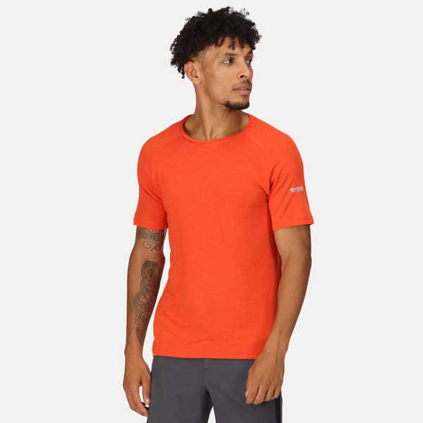Men's T-shirt Regatta Ambulo Active Rusty Orange - 5