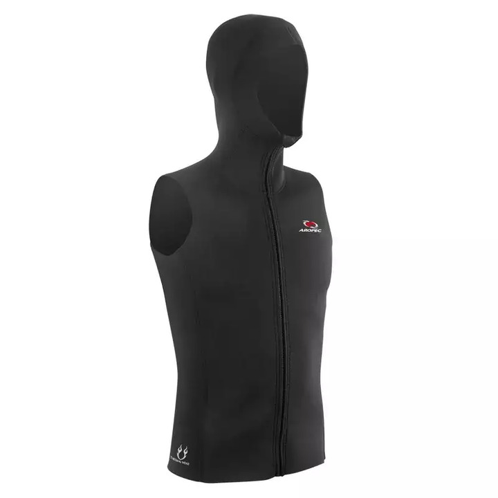 Hooded Vest Thermo Top Aropec