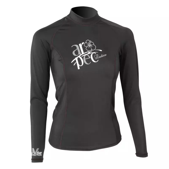 Rashguard Aropec SS-51 long sleeve, black