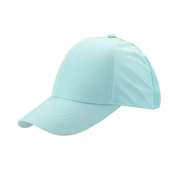 Шапка с козирка и UV защита Alpine Pro Squirrel, светлосиня