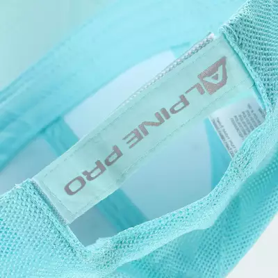 Шапка с козирка и UV защита Alpine Pro Squirrel, светлосиня