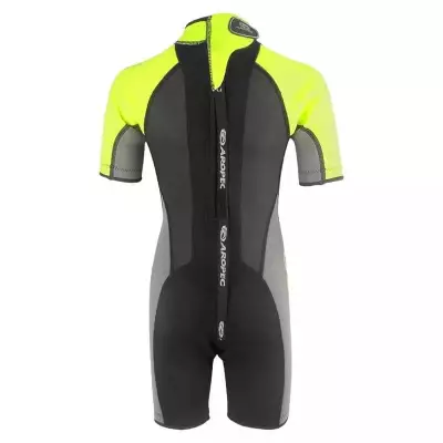 Wetsuit kids Aropec 2.5mm Yellow short