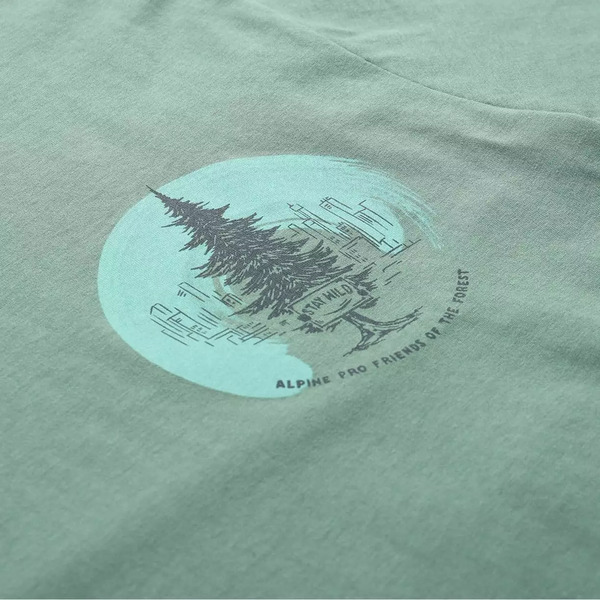 Мъжка тениска Alpine Pro EKK зелена - 4