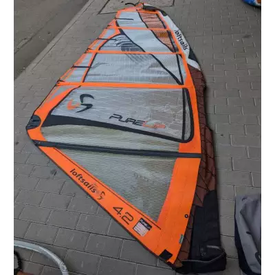 Used Windsurf sail Loft Sails Pure Lip 4.2m2