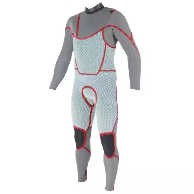 Wetsuit men's Soöruz Guru Wind 5/4 Chest-zip