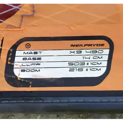 Употребявано платно с камбери Neilpryde RS Racing 7.8m2