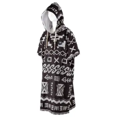 Пончо за преобличане Aropec Poncho B&W