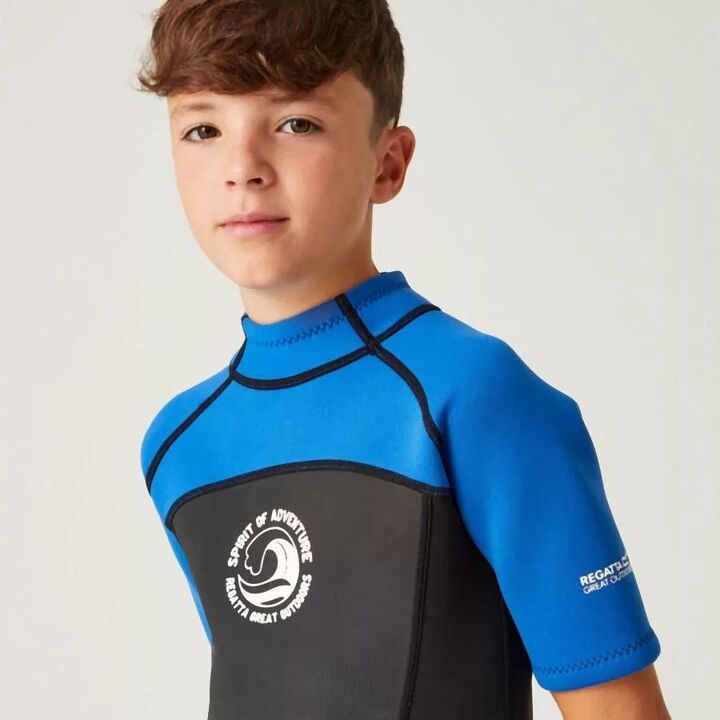 Regatta Kids' Shorty Wetsuit Nautical - 8