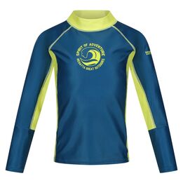 Kids rashguard, long sleeve, Regatta Hoku Citron