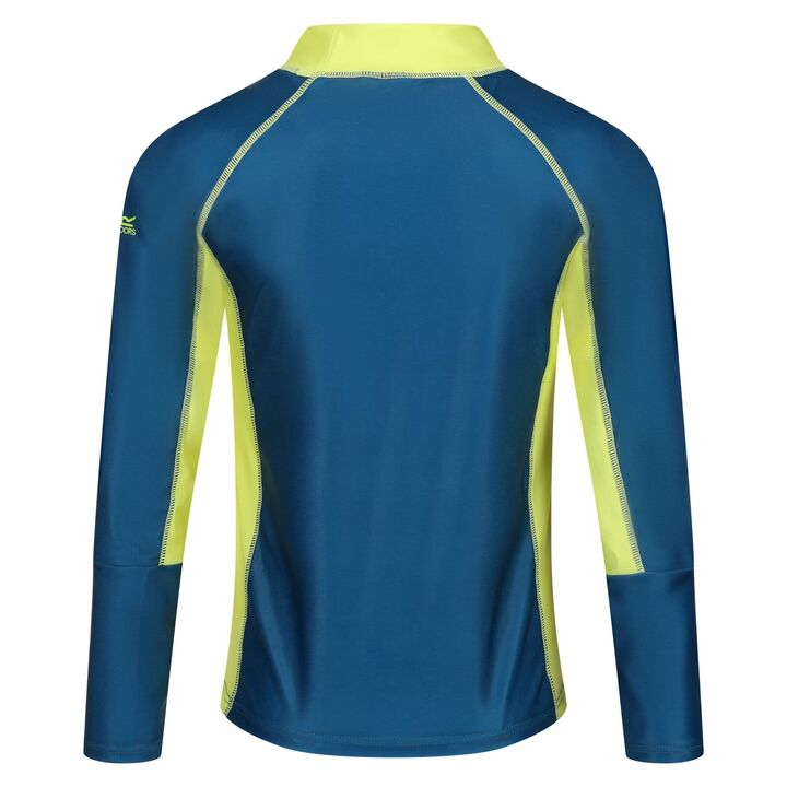 Kids rashguard, long sleeve, Regatta Hoku Citron - 2