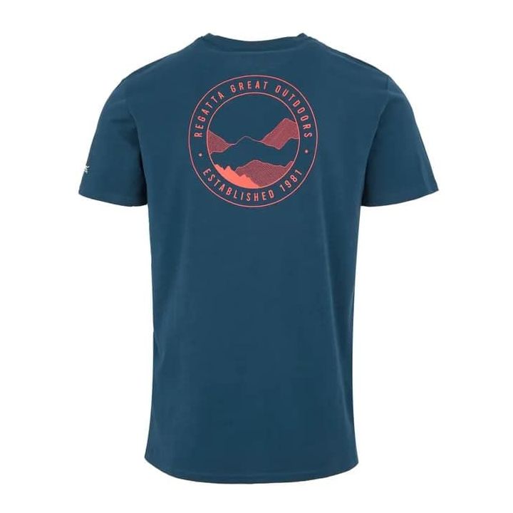 Men's T-shirt Regatta Breezed DarkBlue, UPF30 - 2