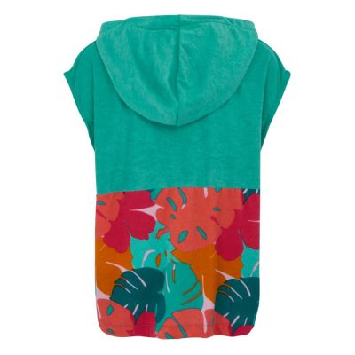 Детско пончо за преобличане Regatta Kids Towel Robe Tropical Leaf