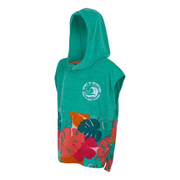 Детско пончо за преобличане Regatta Kids Towel Robe Tropical Leaf - 4