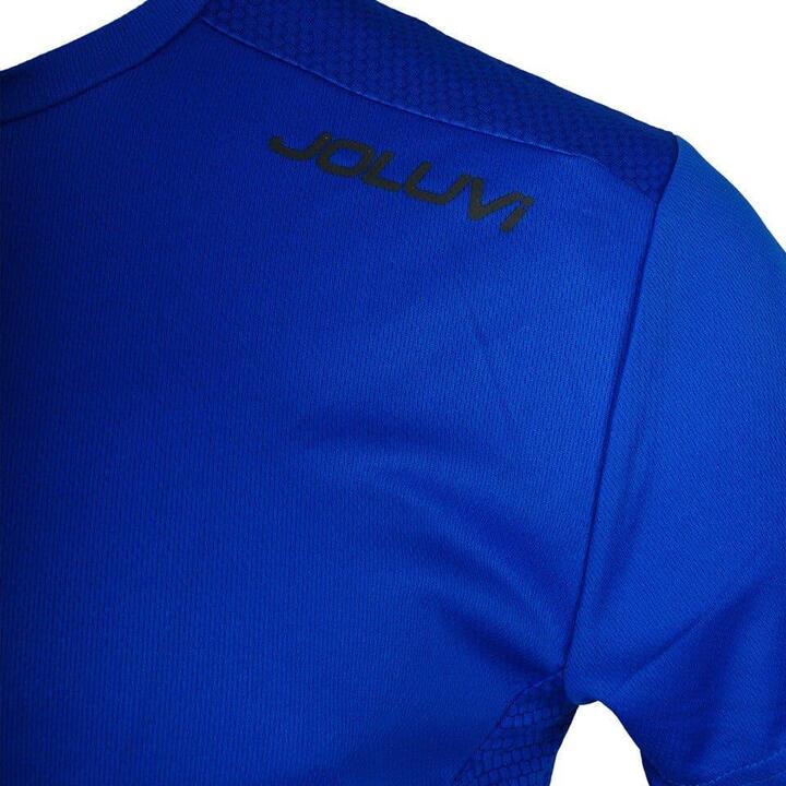 Мъжка тениска бързосъхнеща Joluvi Duplex Blue - 4