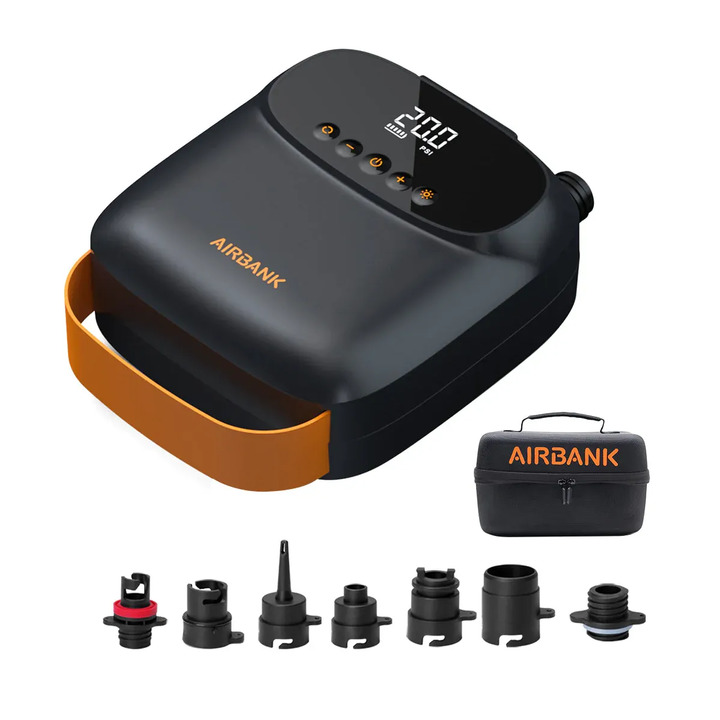 Акумулаторна помпа за кайт, лодка или SUP Airbank PUFFER Pro