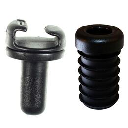 Set of mast plug and windsurf sail tip