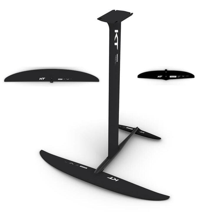 Used Hydrofoil set KT Nomad with front wing 830cm2, 980cm2 and 1160cm2