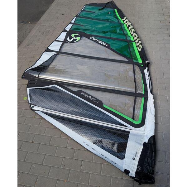 Used Windsurf sail Loft Sails Oxygen 5.3m2