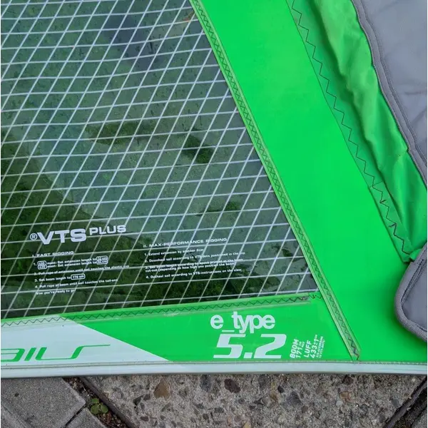 Windsurf sail NorthSails E Type 5.2 - 2