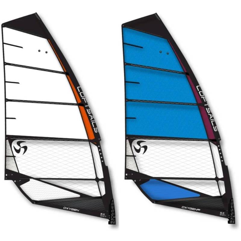Windsurf sail LoftSails Oxygen Orange
