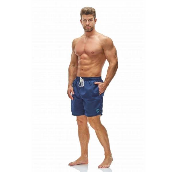 Мъжки борд шорти (бански) Zagano 5106 Long - Navy blue