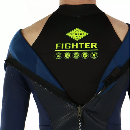 Неопрен дълъг мъжки Soöruz Fighter 4/3 Black - 3