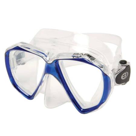 Diving mask Bare Duo C (Clear) Blue
