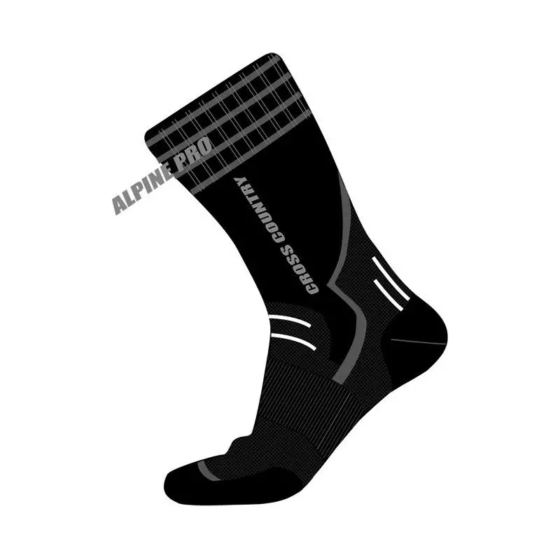 Чорапи Alpine Pro Silver черни 35-38 - 1