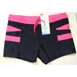 Swimming suit Prestige 00116 black with red - 1