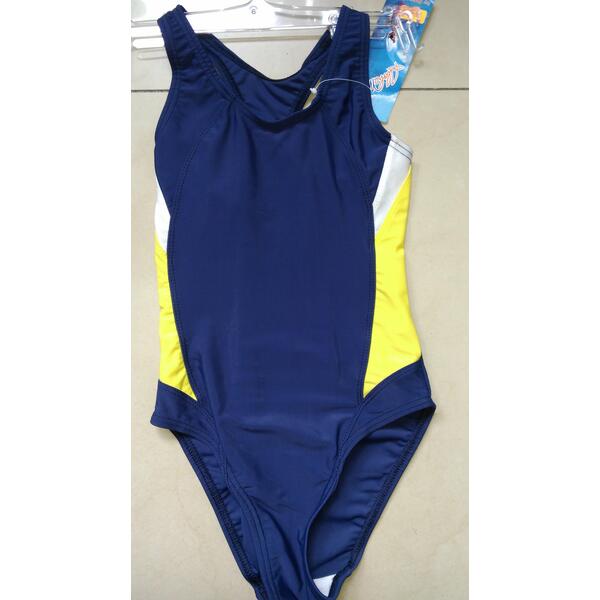 Swimming suit Prestige 0056 blue with yellow - 1