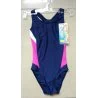 Swimming suit Prestige 0056 dark blue with pink - 1