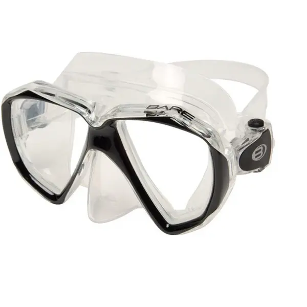 Diving mask Bare Duo Clear Black - 1