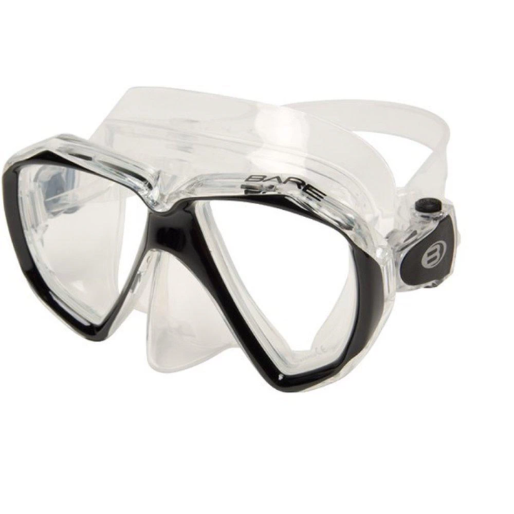 Маска за гмуркане Bare Duo Clear Black - 1
