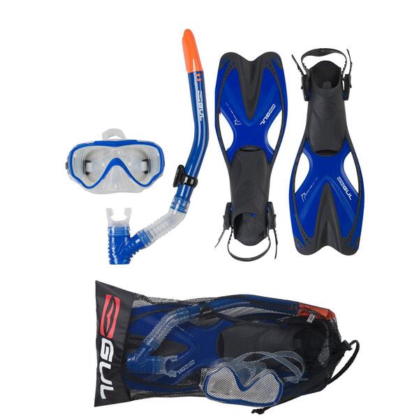Mask, Snorkel & Fin Set Junior Taron - 1