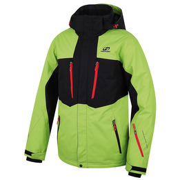 Мъжко яке за ски и сноуборд Hannah Bleed Lime green/anthracite - 1