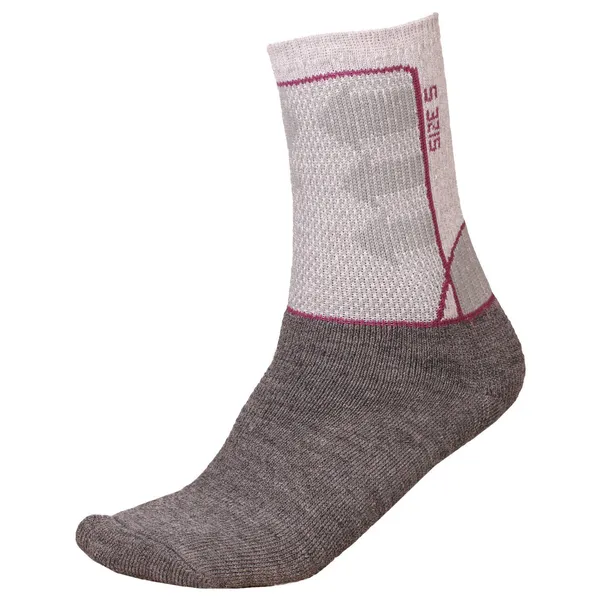 Socks Alpine Pro Jarix 826 grey pink - 1